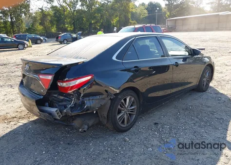 2015 Toyota Camry Se из США, поврежденный, VIN 4T1BF1FKXFU054425